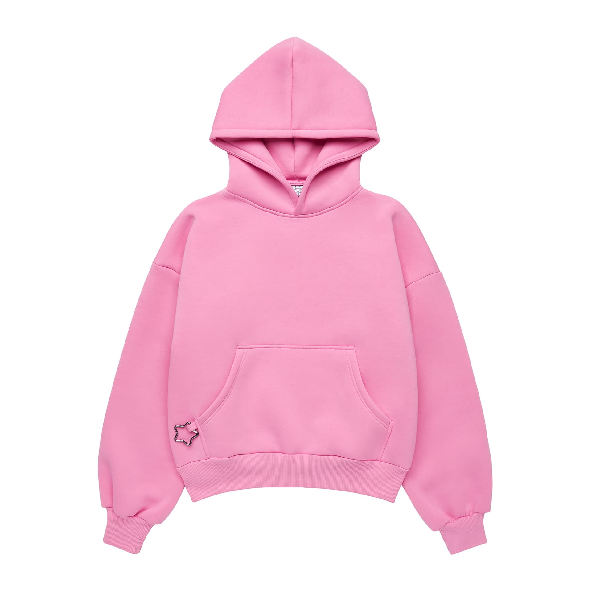 BLUZA BASIC PINK HOODIE